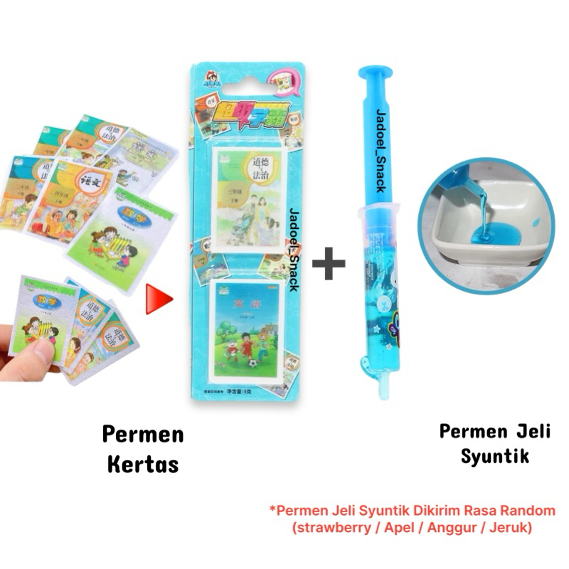 

Permen Kertas Jeli Syuntik Rasa Buah by Jadoel_Snack