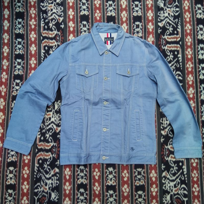 Jacket Denim Blue Standard Japan Trucker Jeans