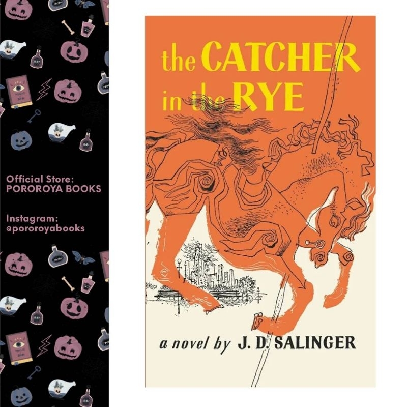 Buku ORIGINAL Novel THE CATCHER IN THE RYE JD Salinger English Mass Market Paperback Coming of Age N
