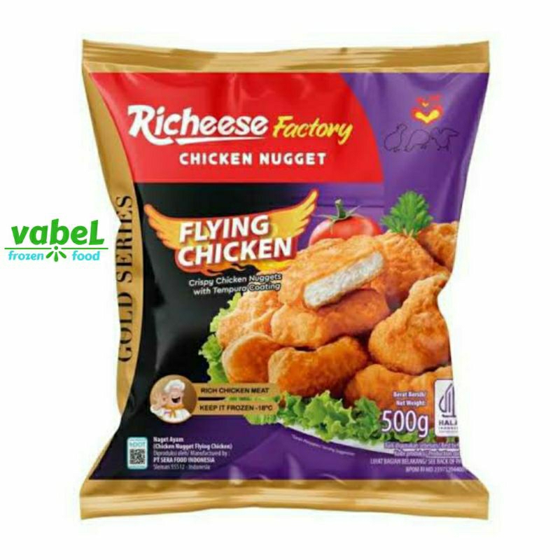 

Richeese Factory Nugget Flying Chicken 500gr