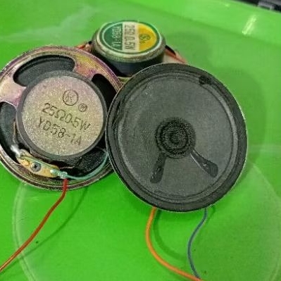 speaker mini 2inchi 0,5watt sepasang
