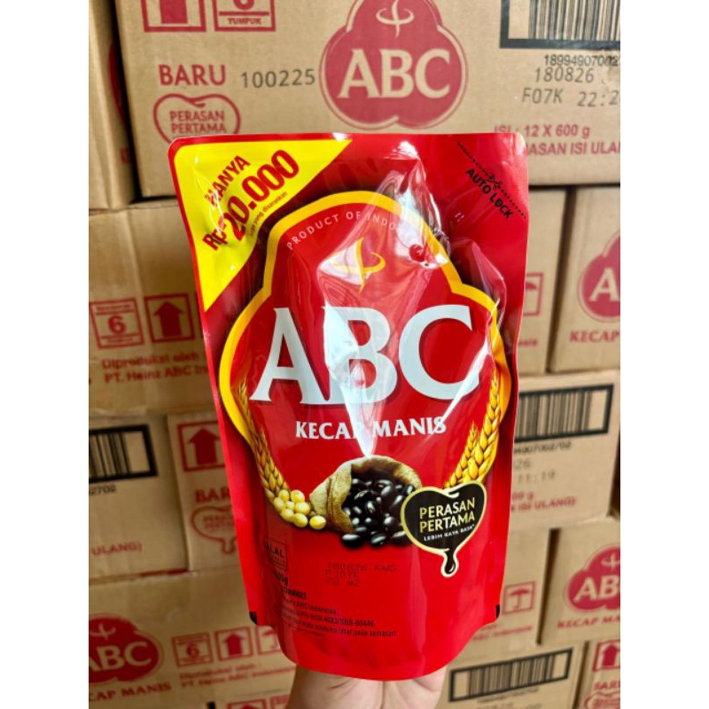 

[TERMURAH] KECAP ABC manis kemasan 20.000