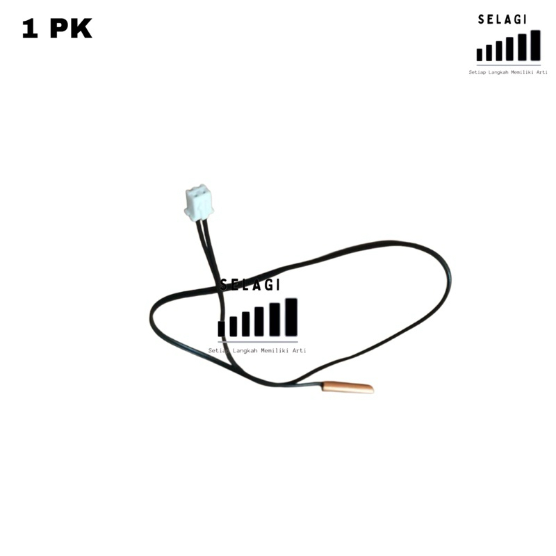Termis ac Toshiba 1 pk single sensor suhu ac Toshiba 1 pk thermistor ac Toshiba 1 Pk 4 kilo ohm sing