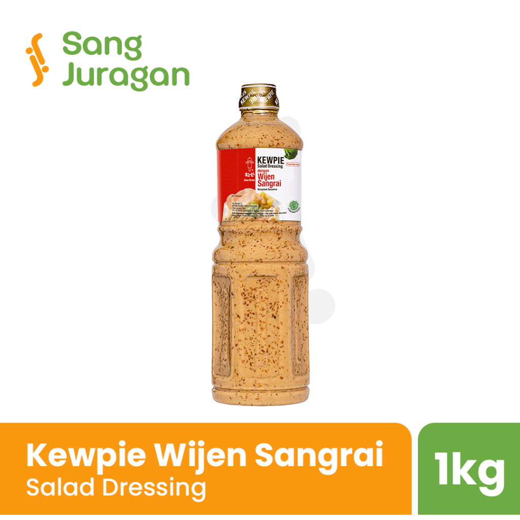 Kewpie Salad Dressing Roasted Sesame / Wijen Sangrai 1 Liter