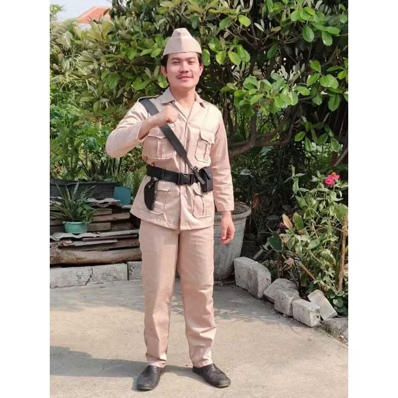 Baju Pejuang Veteran Bungtomo Dewasa