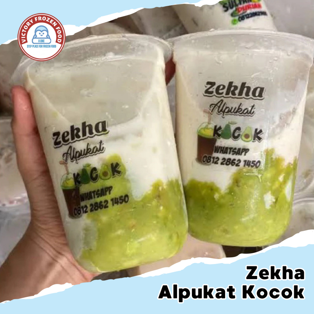 

Alpukat Kocok Sultan Zekha/Durian Kocok Sultan Zekha/Avokado Shake/Durian Shake/Victory Frozen Food