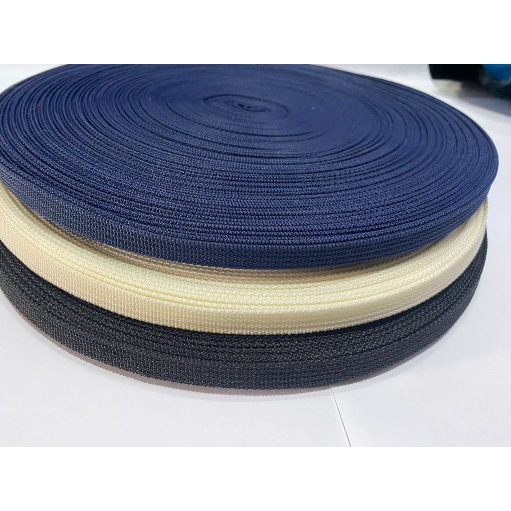 TALI WEBBING MOTIF BINTIK - BINTIK 1 CM IMPOR