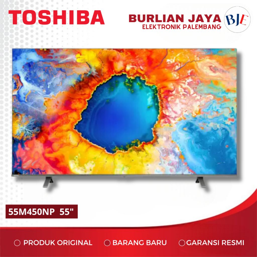 TV TOSHIBA 55 INCH 55M450NP SMART TV LED TV GOOGLE TV 55" PALEMBANG