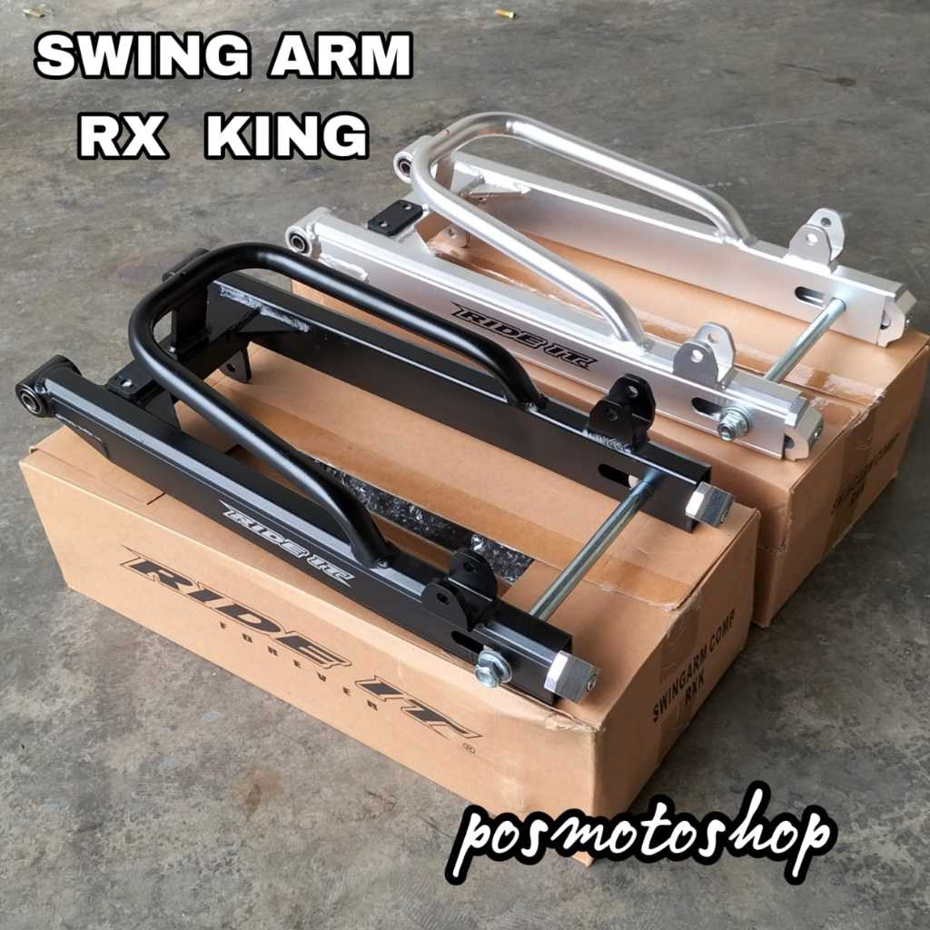 ARM RX KING SWING ARM RIDE IT LENGAN AYUN SUPIT RX KING SILVER/HITAM