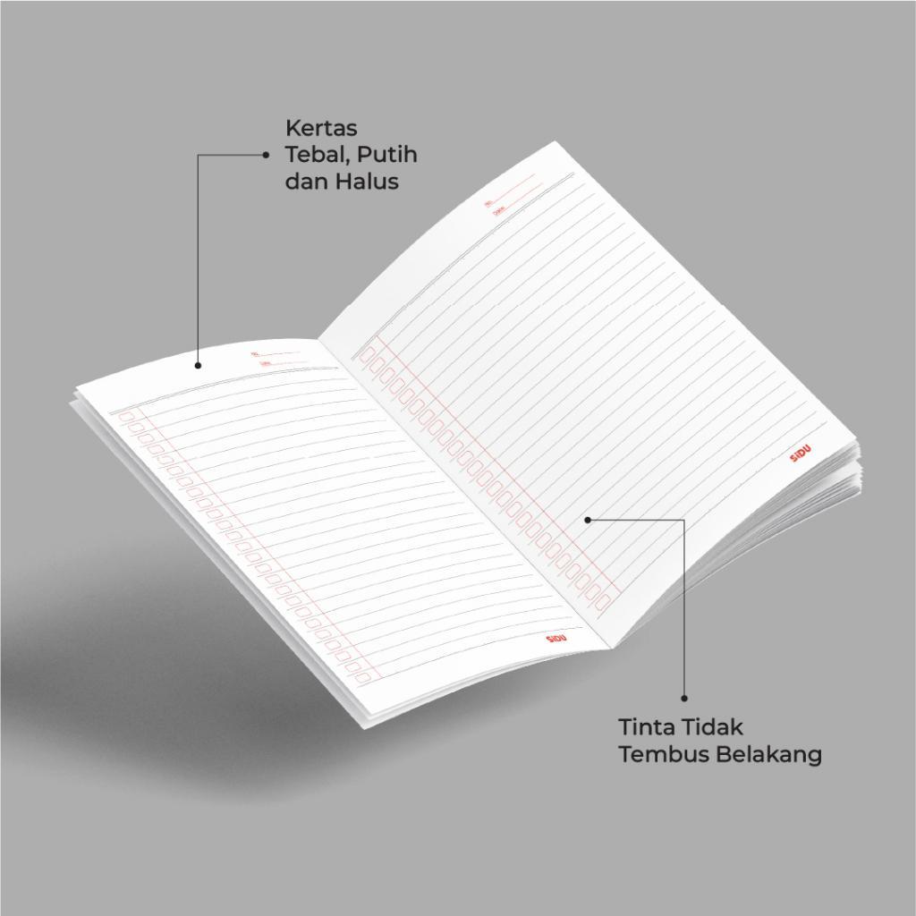 

NYBEBY26 (1 PACK) BUKU TULIS SAMPUL COKLAT SIDU KRAFT COVER 40 LEMBAR ISI PCS