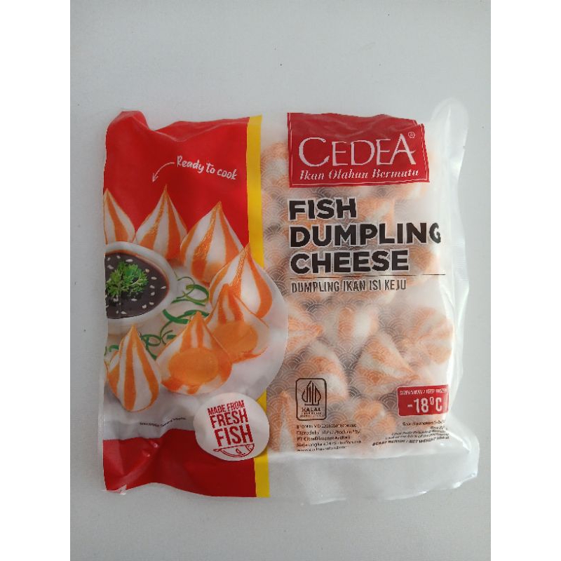 

Cedea fish dumpling cheese - dumpling ikan isi keju - frozen food siap masak