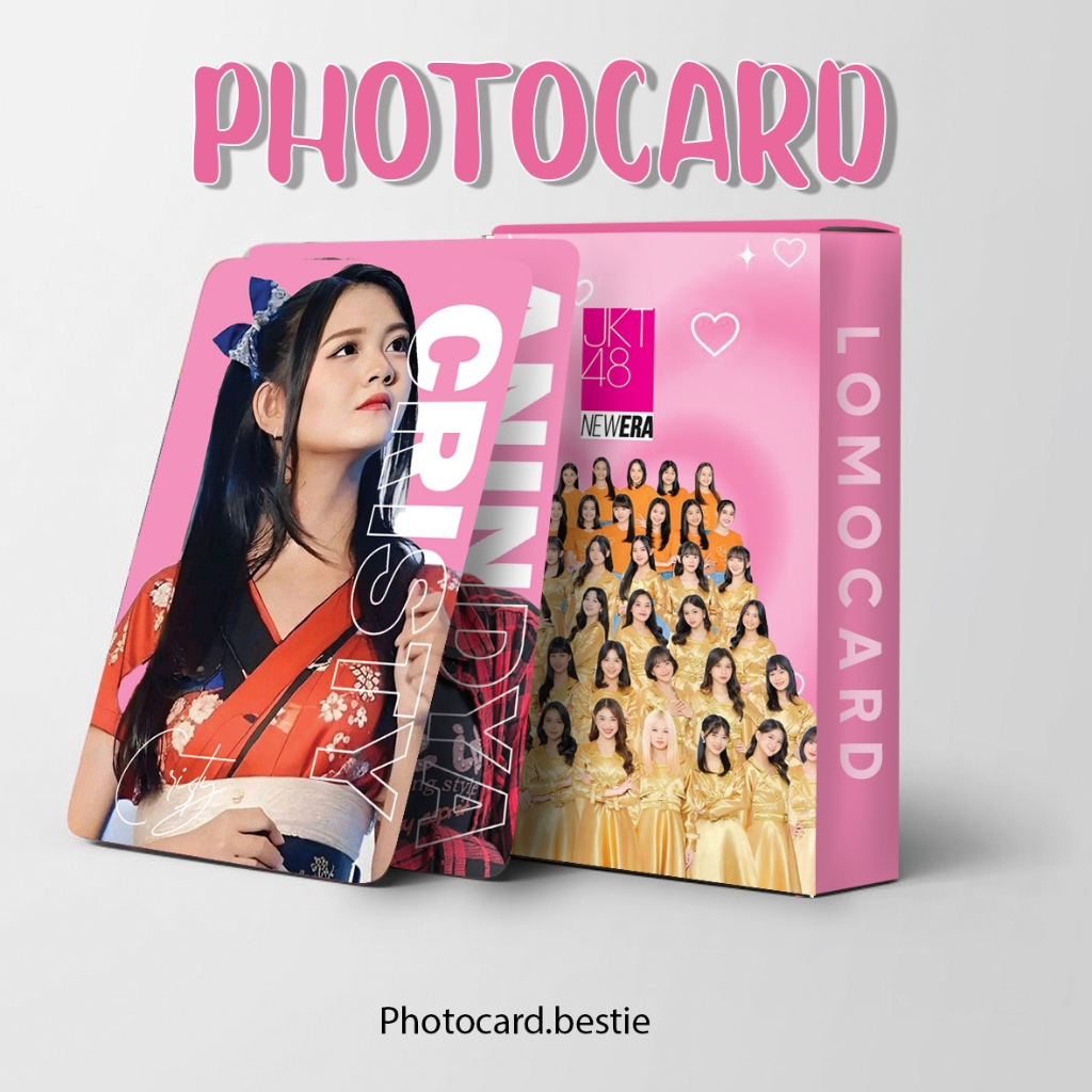 BONUS GANTUNAGN KUNCI "PHOTOCARD JKT48 untuk Para Fans,EDISI FULL MEMBER VERSI OREO X BLACKPINK 100P