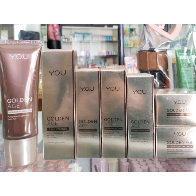 Paket Skincare Golden Age Y.O.U Usia 23 Tahun Ke Atas (BERHADIAH)