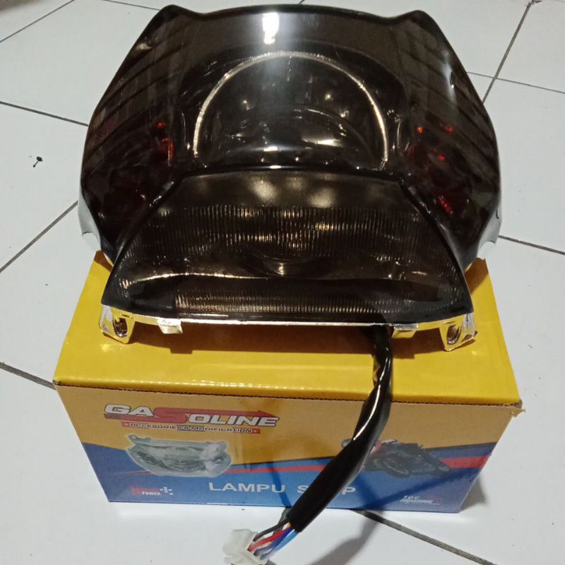 STOPLAMP LED MIO SPORTY MIO SMILE LED LAMPU STOP BELAKANG MIO SPORTY LED MIO SMILE LED BENING