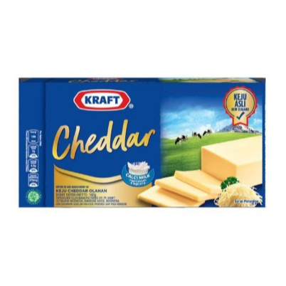 

KRAFT KEJU CHEDDAR BALOK 150GR