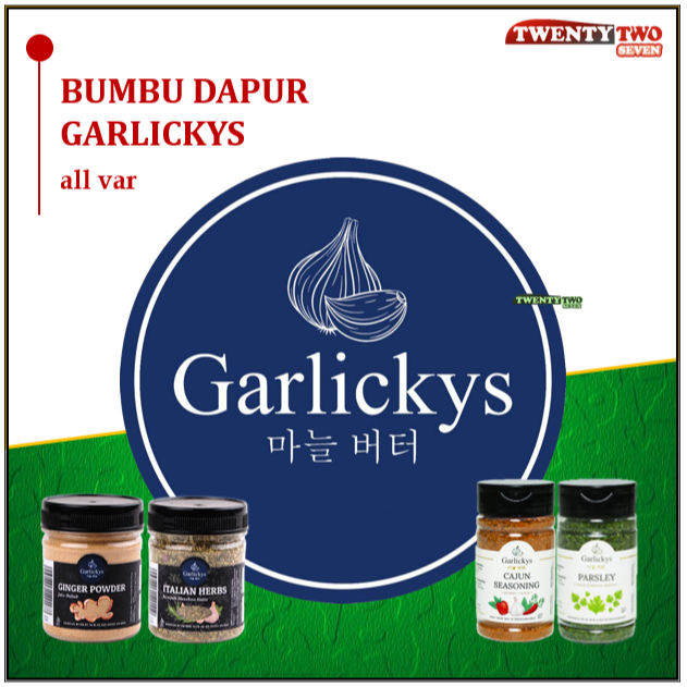 

Garlickys Bumbu Dasar Dapur Masak Jinten Pala Wijen Chia Seed Bawang Putih Bombay Merah Lada Hitam Putih Basil Rempah Italy Parsley Oregano Ngohiong Kayu Manis Jahe Merah Kari India Cajun Szechuan