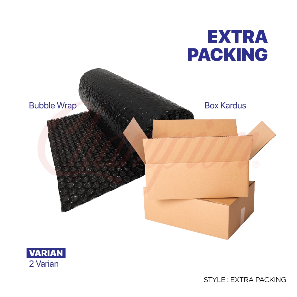 

EXTRA BUBBLE WRAB DAN KARDUS UNTUK PERLINDUNGAN MAKSIMAL