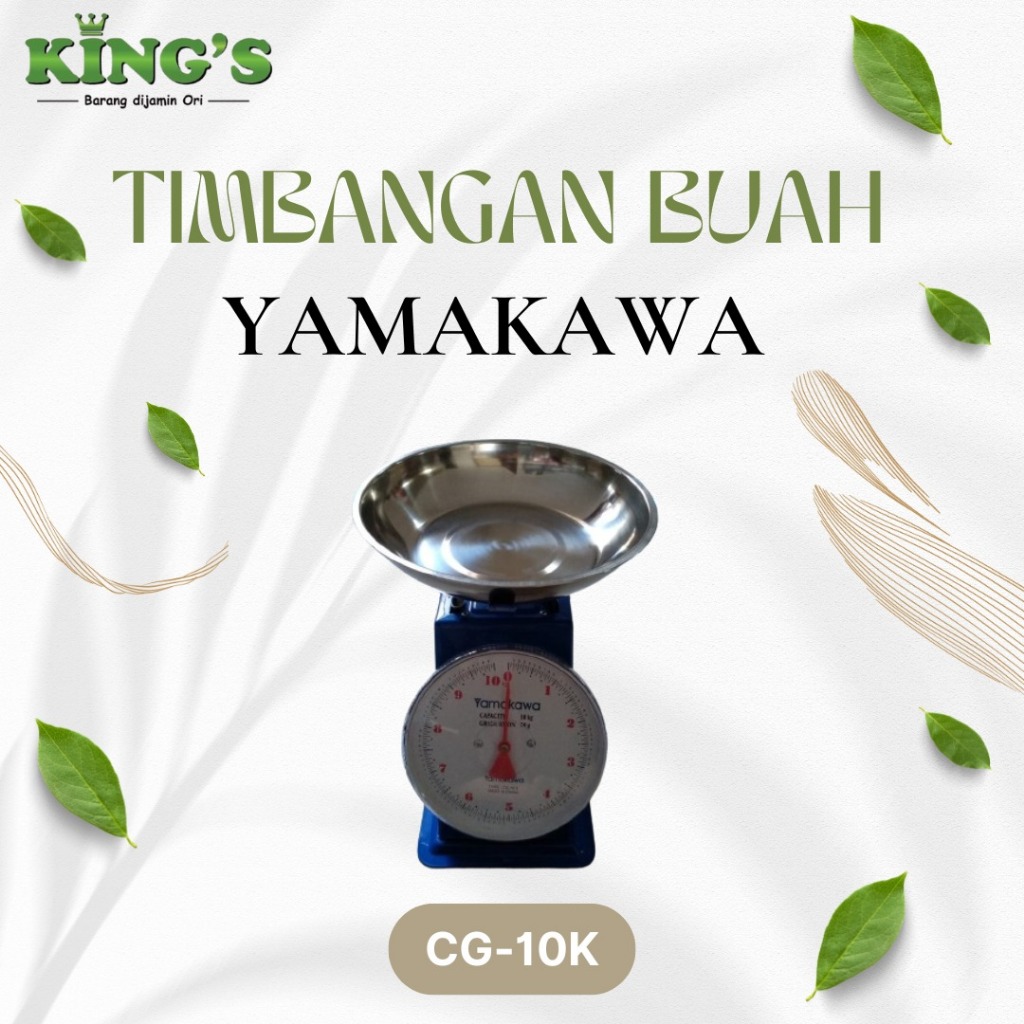 TIMBANGAN BUAH YAMAKAWA CG-10KG, 15KG, 20KG / REKOMENDASI TIMBANGAN BUAH MURAH BERGARANSI