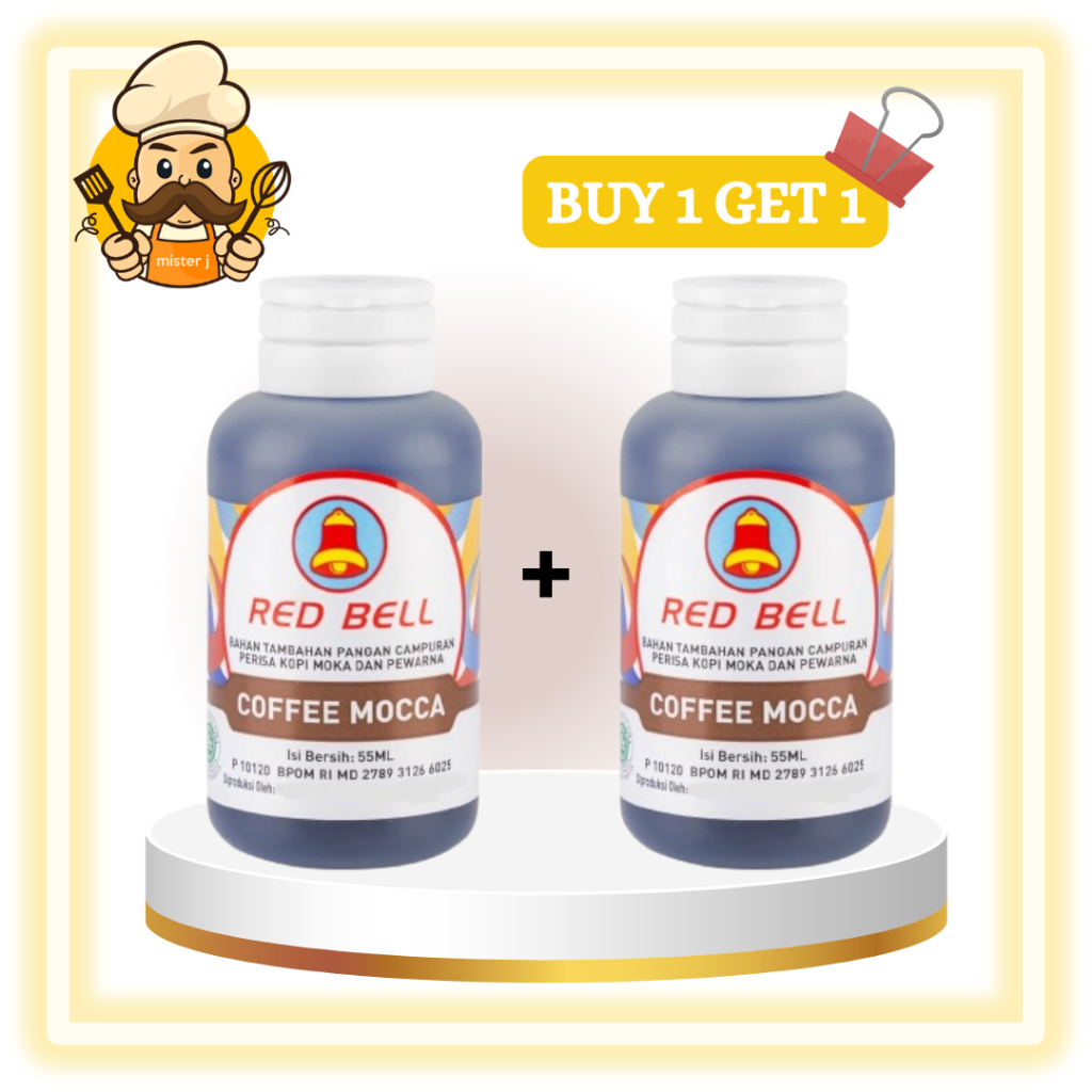 

Perisa Red Bell B1G1 Coffe Mocha - Redbell All Variant 55ml - RedBell perisa COFFE MOCHA