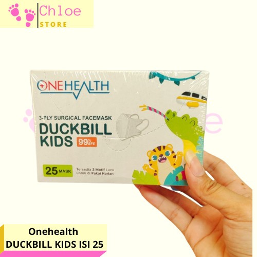 Masker Duckbill Kids OneHealth isi 25 Pcs