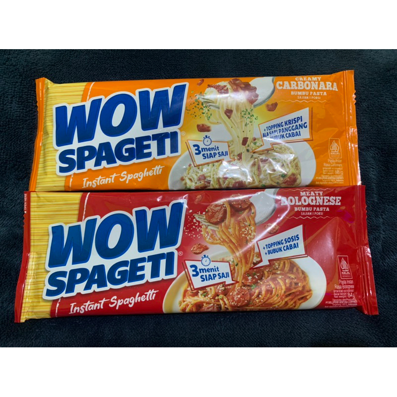 

Wow Spageti Instan 88gr