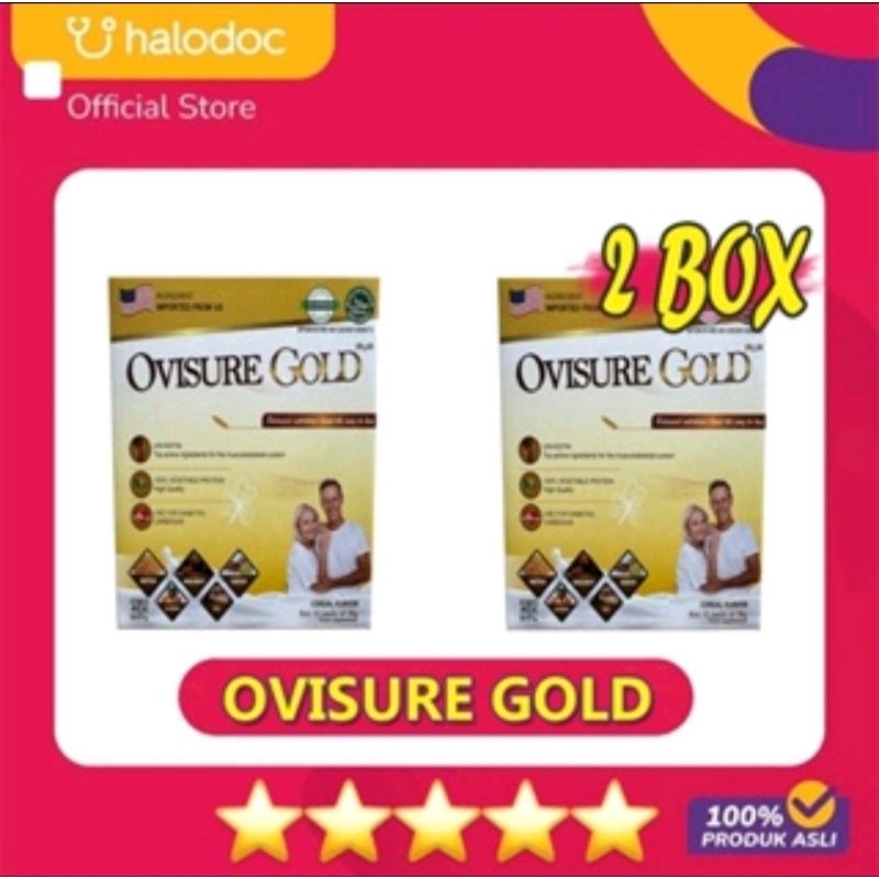 

PAKET 2 BOX OVISURE GOLD ORIGINAL USA - SUSU UNTUK PENGOBATAN TULANG DAN SENDI TERBAIK
