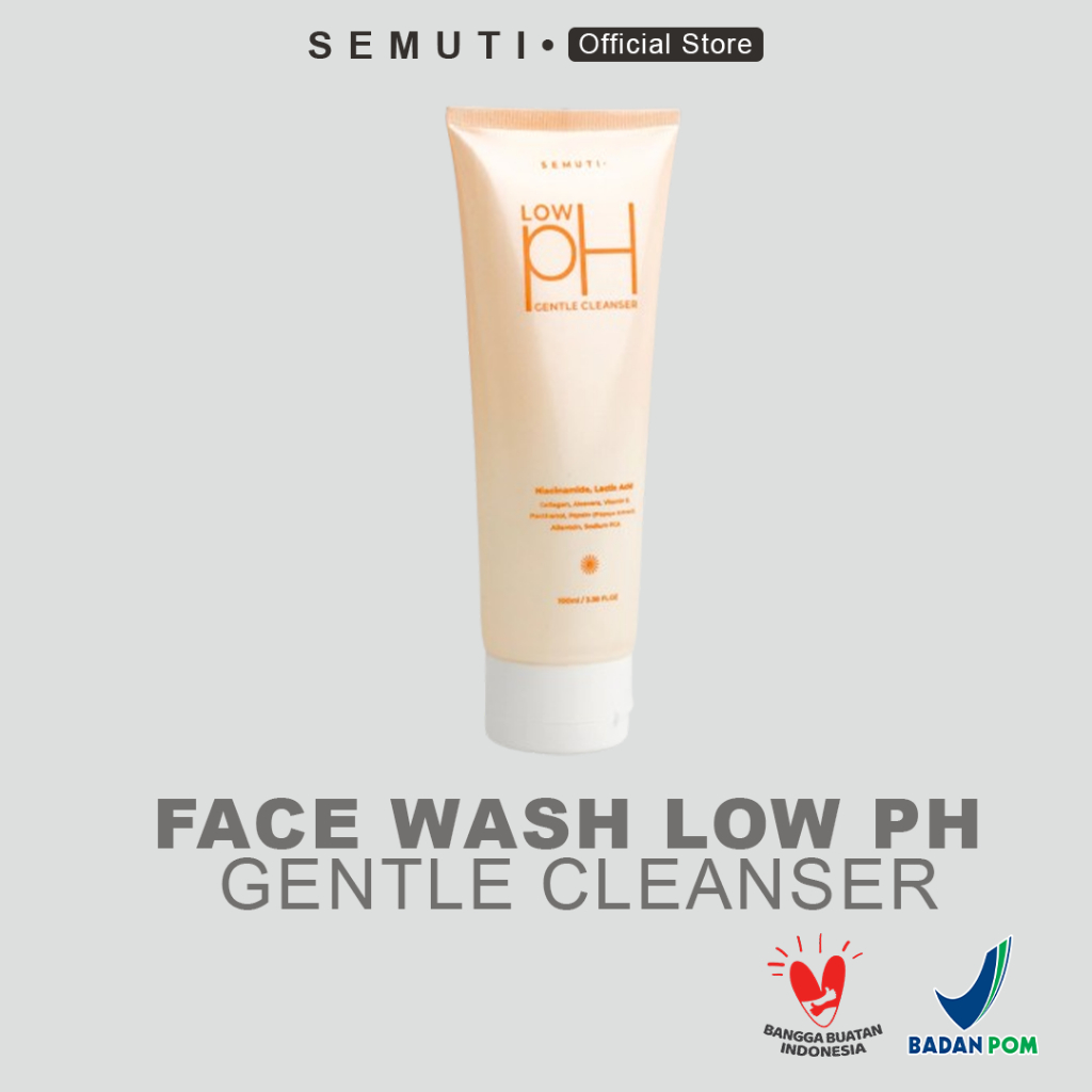 SEMUTI FACIAL WASH LOW PH GENTLE CLEANSER | Low pH Good Morning Cleanser | Sabun Cuci Muka Low PH