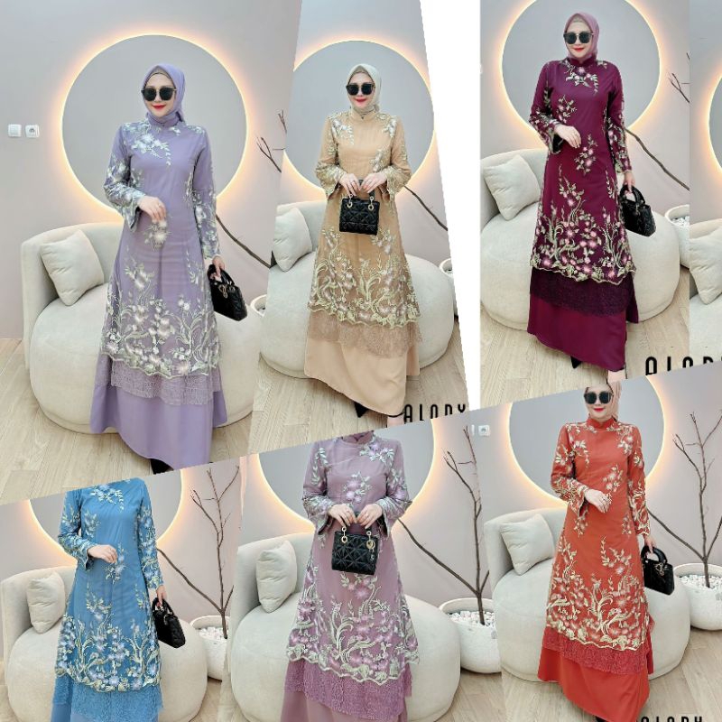 Gamis Dress Terbaru Febiola 3 by Alody