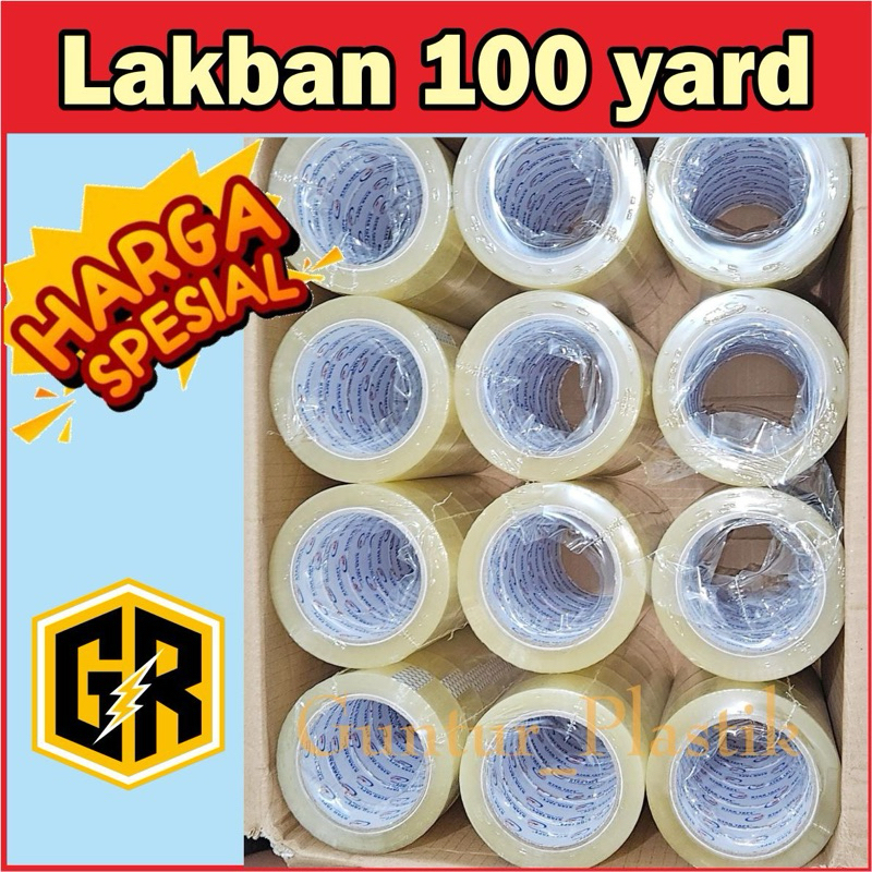 

LAKBAN BENING/COKLAT 45x100YARD (6PCS)