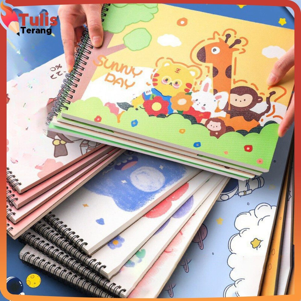 

Buku Menggambar Buku Sketsa Gambar Lukis / Buku Gambar A4 30 Lembar Drawing Book Buku Mewarnai Anak Balita Painting Book Tulis Terang A62