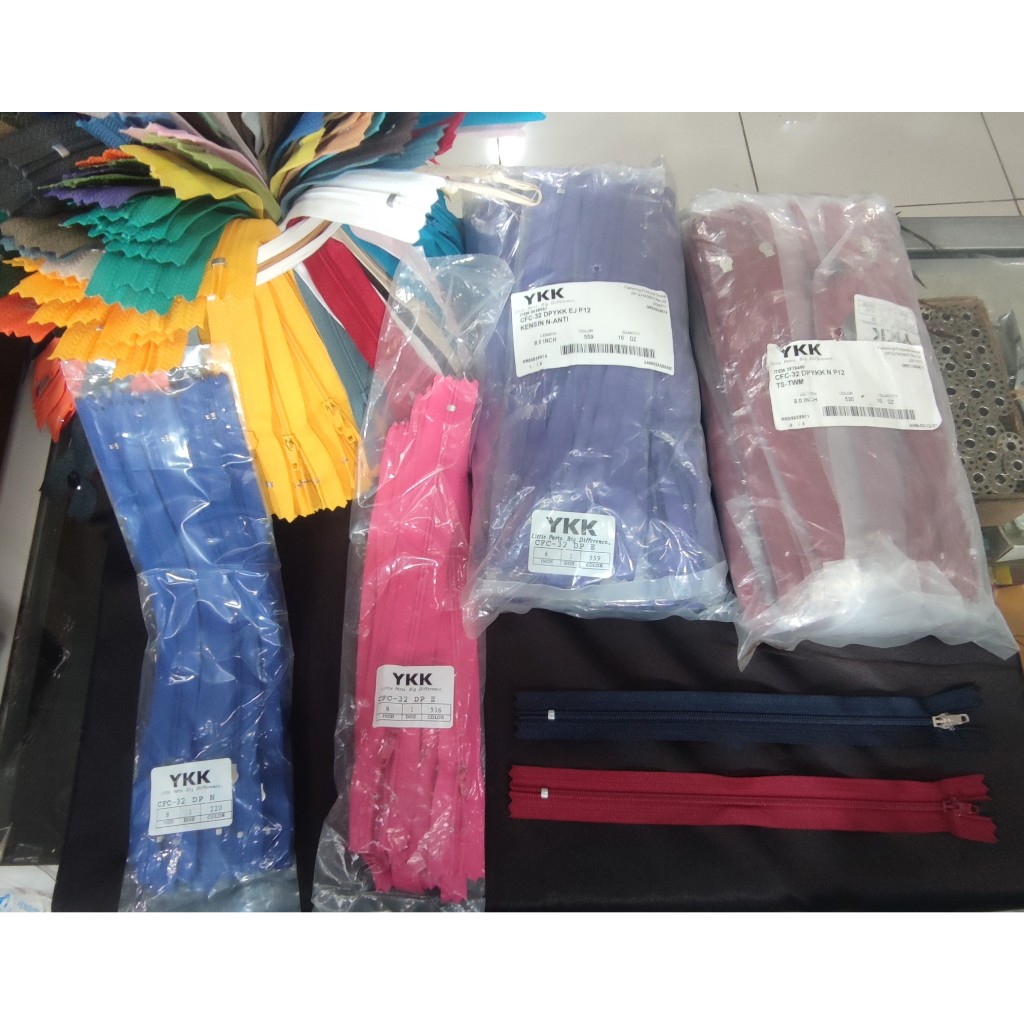 Resleting Celana CFC-32 YKK 20 cm / 8 Inch | Lusinan
