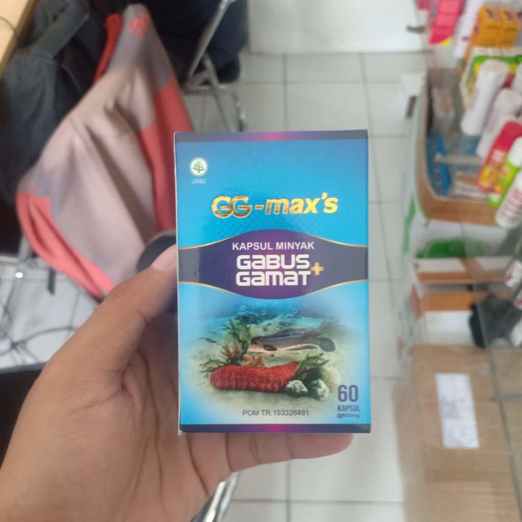 

Kapsul Minyak Ikan Gabus GG Maxs Asli Plus Gamat Emas Asli 60 Kapsul