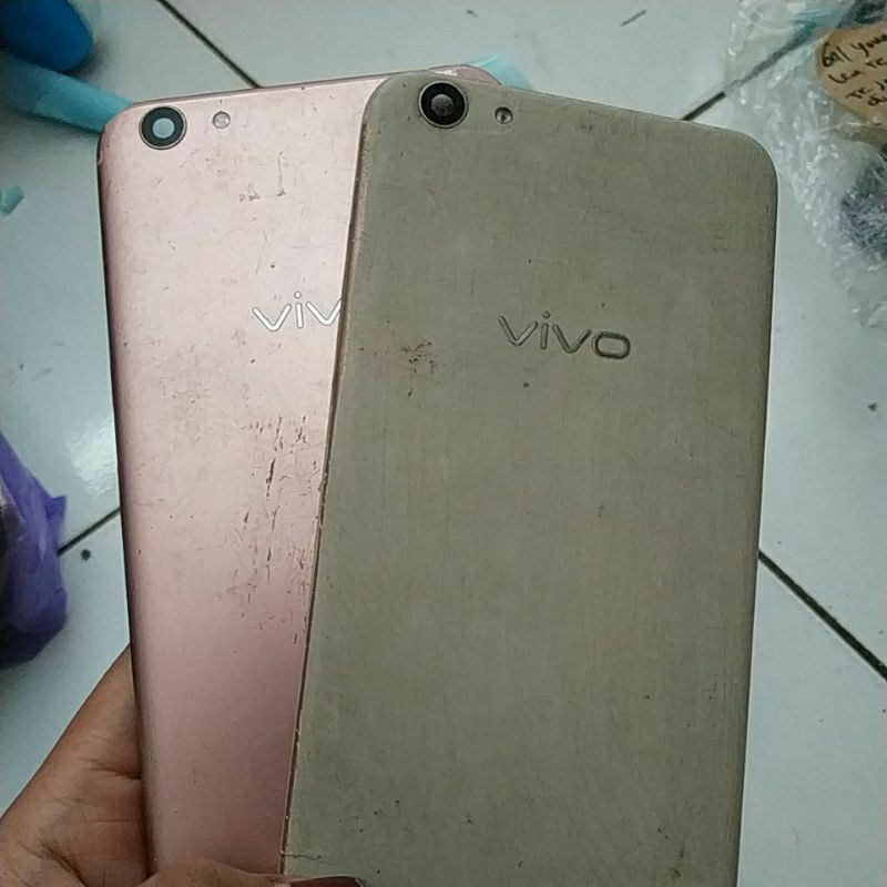 backdoor bekas Vivo y66 tidak ada tombol lecet seperti difoto