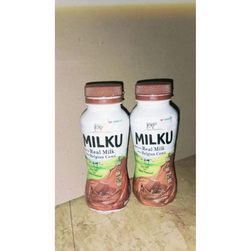 

botol bekas susu milku random