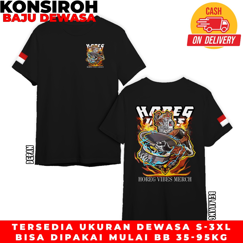 KAOS DEWASA HOREG VIBES KAOS HOREG VIBES DEWASA BAJU SOUND SYSTEM HOREG VIBES ANOMAN TRIPLE MAGNET