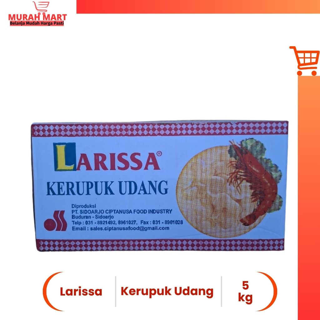 

Kerupuk Udang Larissa 5 Kg