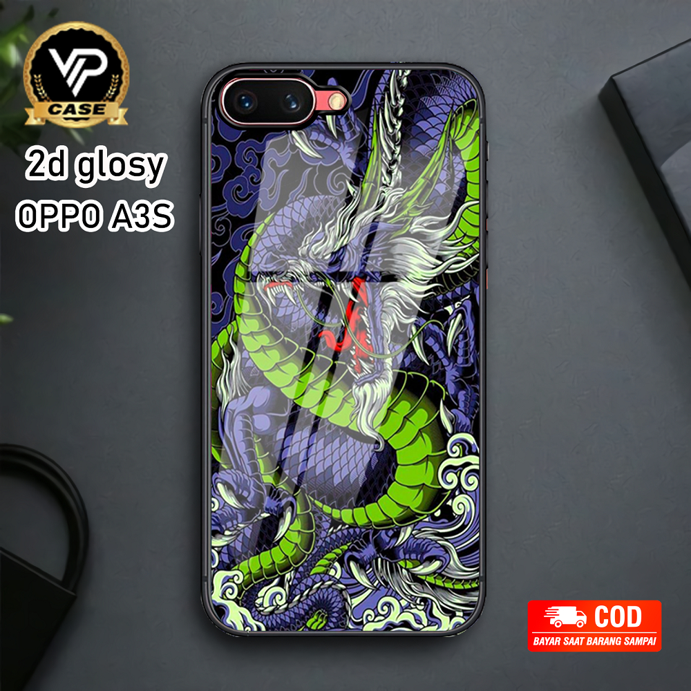 [VVIPCASE] Hardcase 2d Glossy Oppo A3s A1k F5 F7 Realme C1 C2 Case Hp Glossy Casing Hp Mengkilat Har