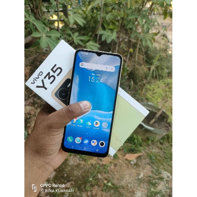 seken VIVO Y35 Ram 8/128 GB dan oppo reno 10 5g