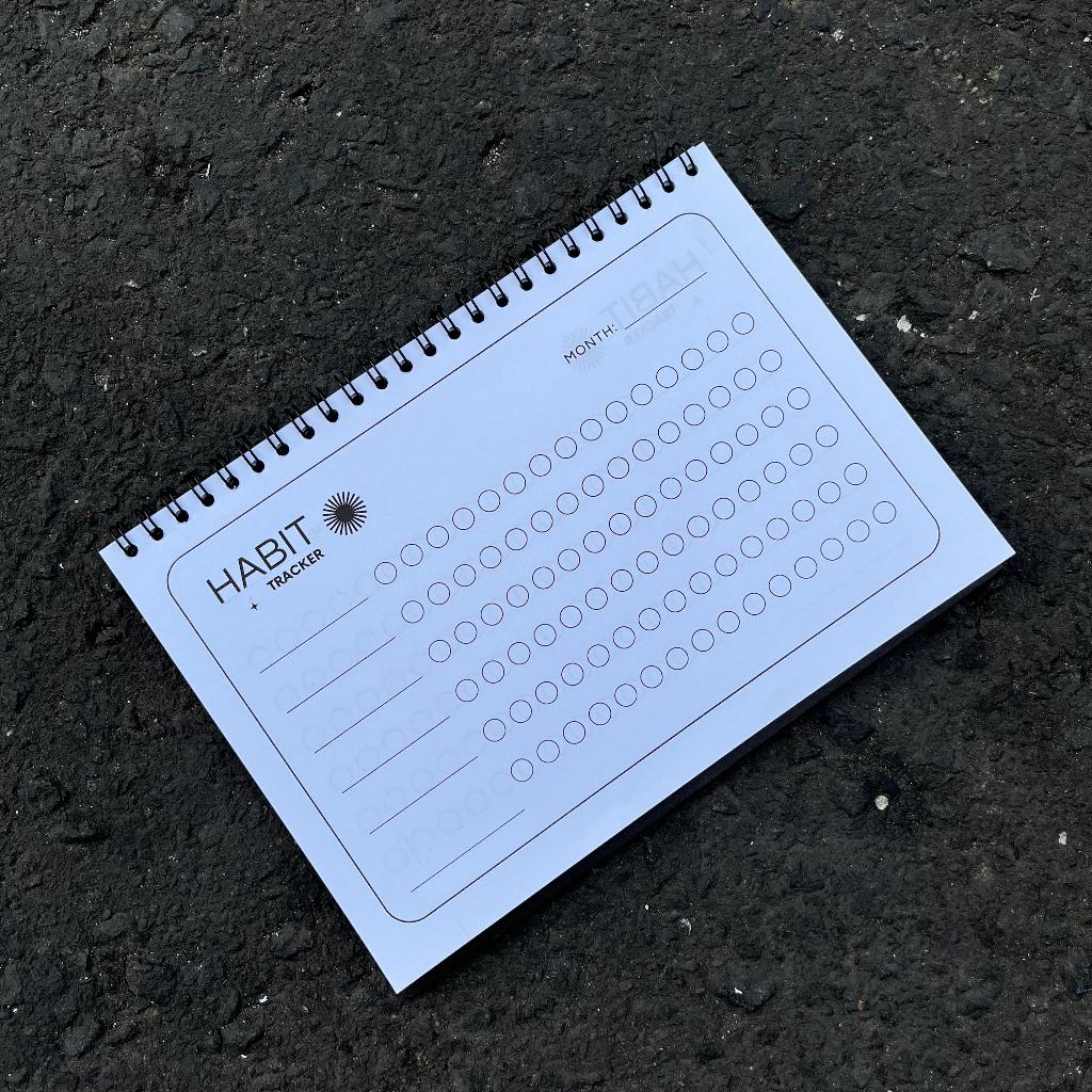 

[ TOOKE ] Planner Harian / Agenda / Notebook / Journal / Weekly / Daily / table to-do-list Kraft Cover Spiral