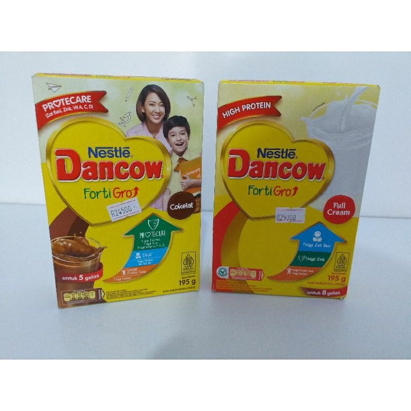 

DANCOW FORTI GROW 195gr coklat, full cream