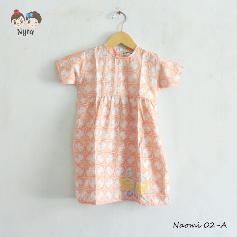 Baju Dress Batik Anak Modern / Baju batik seragam batik anak