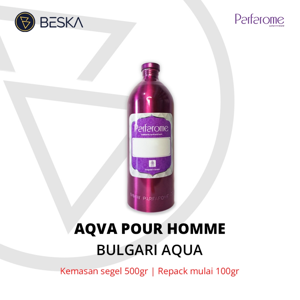 AQVA POUR HOMME (DEL) PARFAROME REPACK BIBIT PARFUM MURNI - BESKA GROSIR