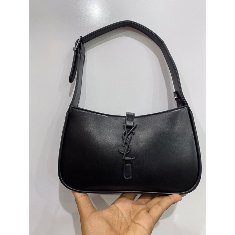 TAS JINJING YSL HITAM WANITA TOP HANDEL BAG