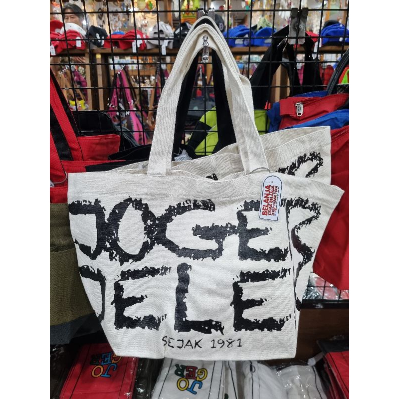 tas tote joger | tote bag kanvas oleh oleh bali | tas canvas shoulder bag wanita