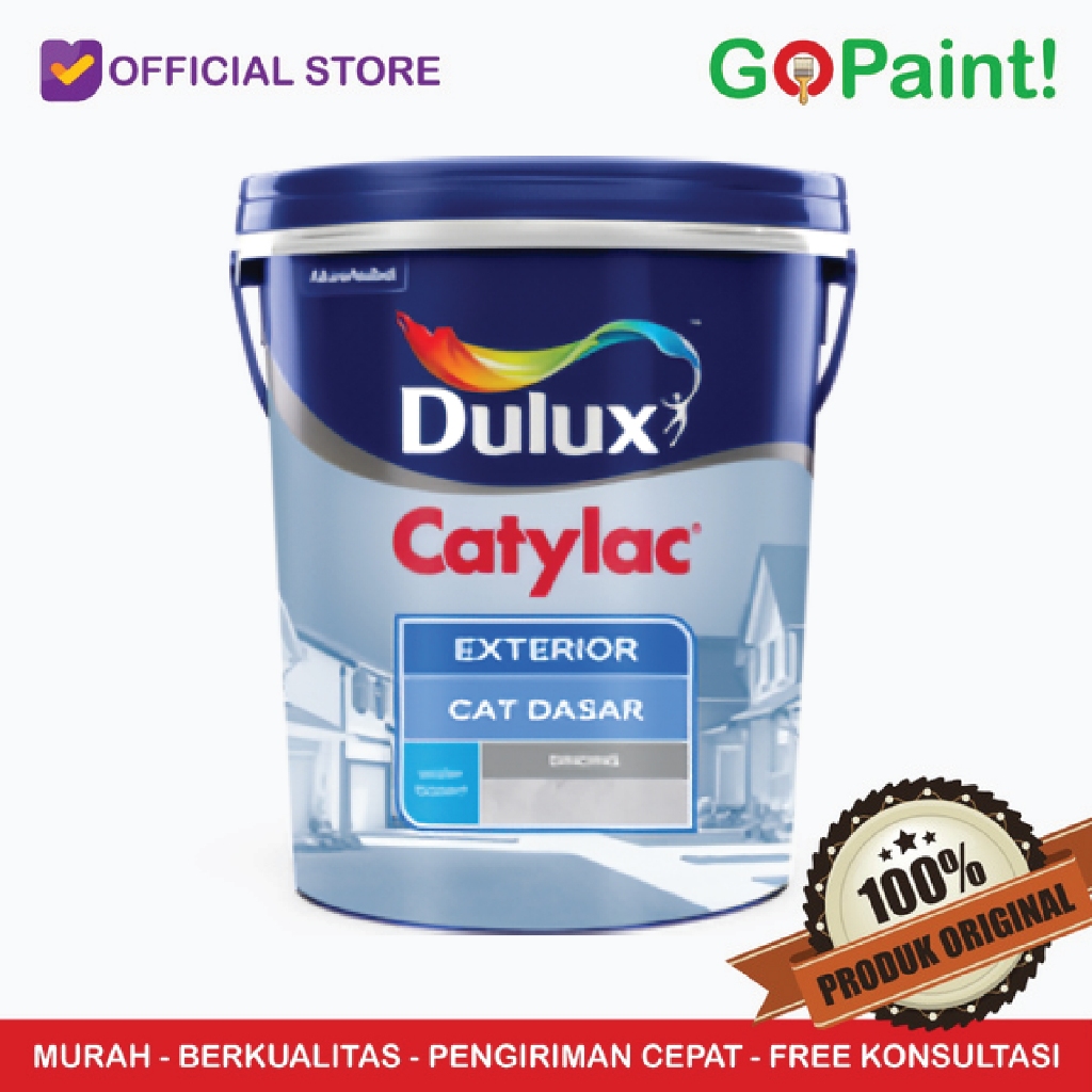 CAT DASAR PRIMER | DULUX CATYLAC EXTERIOR 20 KG | KEMASAN PAIL