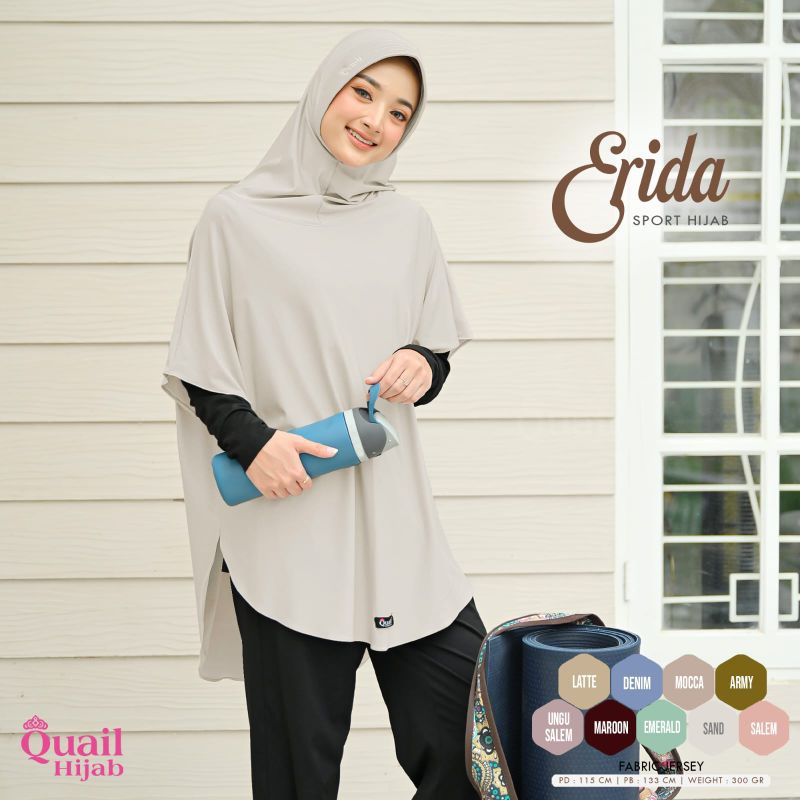 Jilbab Sport Erida by QuaiL Hijab