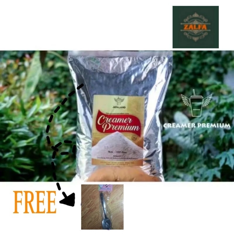 

Creamer Premium 1kg free sendok