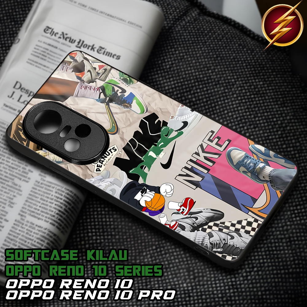 (SC48) Softcase Kilau OPPO RENO 10 | OPPO RENO 10PRO Premium Kesing Oppo | Case Kilau | Casing Keren