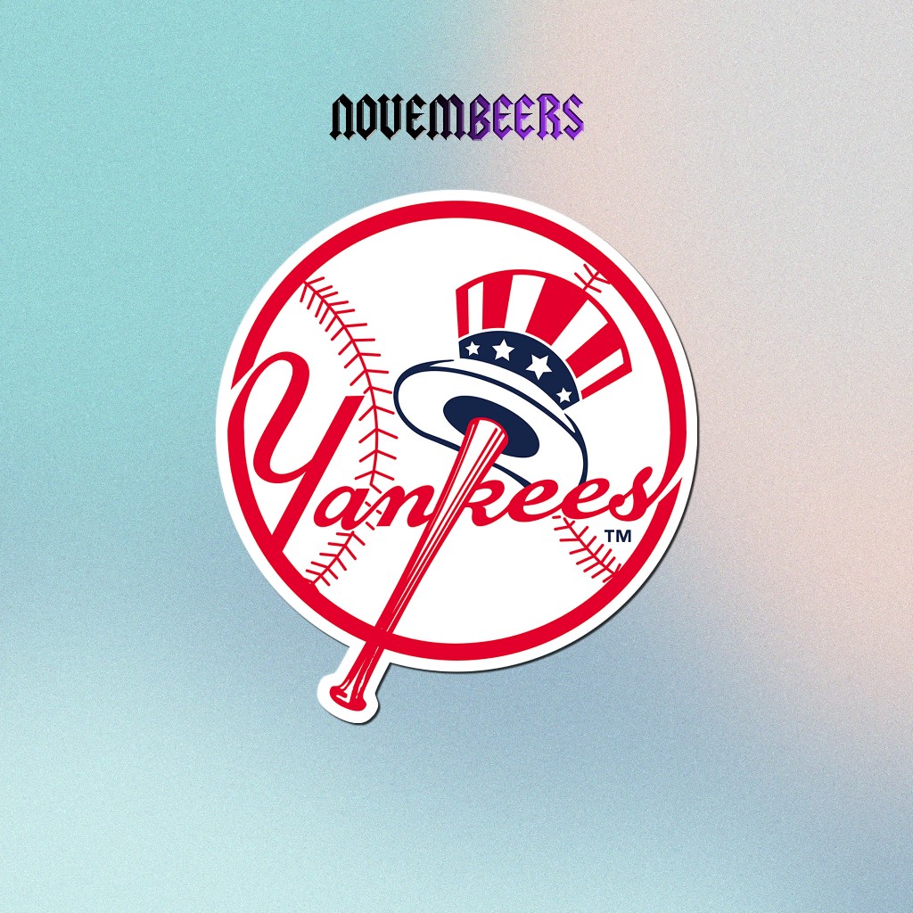 

Stiker Vinyl New York Yankees Sticker Vinyl Glossy MLB Baseball Team
