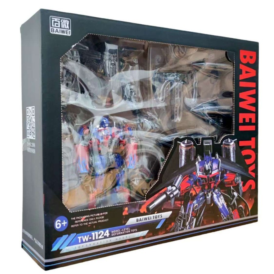 Baiwei TW-1124 Jetfire Optimus prime Set aka Elder Jet Pack + Optimus